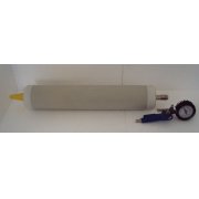 1.5 kg Pneumatic dough gun with manual pressure regulation/defloating pistol and spare nozzle